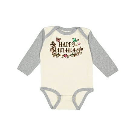 Inktastic Pretty Paisley Happy Birthday Boys or Girls Long Sleeve Baby Bodysuit
Inktastic Pretty Paisley Happy Birthday Boys or Girls Long Sleeve Baby Bodysuit