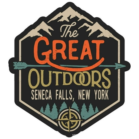 Seneca Falls New York The Great Outdoors Design 4-Inch Fridge Magnet