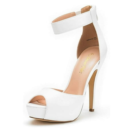 Dream Pairs Women s High Heel Platform Dress Pump Shoes Ankle Strap Party Heel Sandals SWAN-05 WHITE/PU Size 9.5
Dream Pairs Women s High Heel Platform Dress Pump Shoes Ankle Strap Party Heel Sandals SWAN-05 WHITE/PU Size 9.5