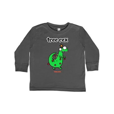 Inktastic Tree Rex Gift Toddler Boy or Toddler Girl Long Sleeve T-Shirt