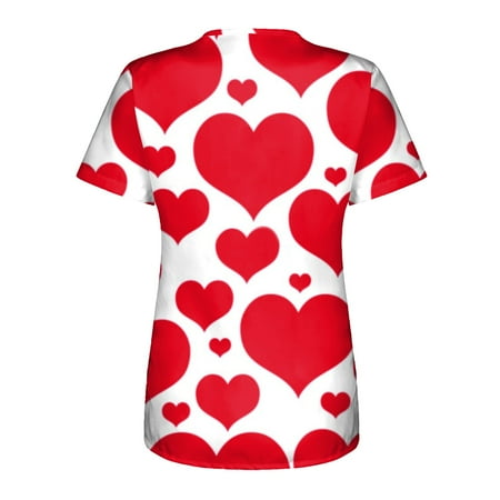 ZXHACSJ Women s Casual Nursing Wear Printed Short-sleeved V-neck Tops Nursing Workwear Pocket Tops Red L
ZXHACSJ Women s Casual Nursing Wear Printed Short-sleeved V-neck Tops Nursing Workwear Pocket Tops Red L