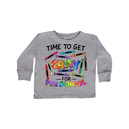 Inktastic Time to Get Cray for Preschool Back to School Gift Toddler Boy or Toddler Girl Long Sleeve T-Shirt
Inktastic Time to Get Cray for Preschool Back to School Gift Toddler Boy or Toddler Girl Long Sleeve T-Shirt