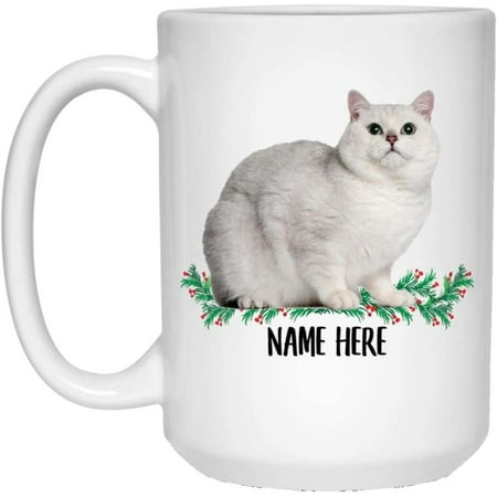 Funny Personalized Text Gifts British Shorthair Cat White Custom Name Christmas 2022 Gifts White Coffee Mug White 15oz
Funny Personalized Text Gifts British Shorthair Cat White Custom Name Christmas 2022 Gifts White Coffee Mug White 15oz