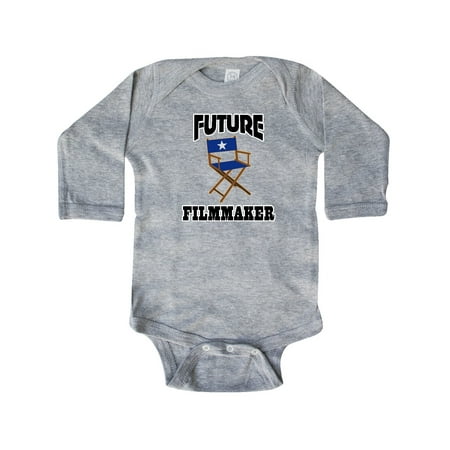 Inktastic Future Filmmaker Director Chair Gift Baby Boy or Baby Girl Long Sleeve Bodysuit
Inktastic Future Filmmaker Director Chair Gift Baby Boy or Baby Girl Long Sleeve Bodysuit
