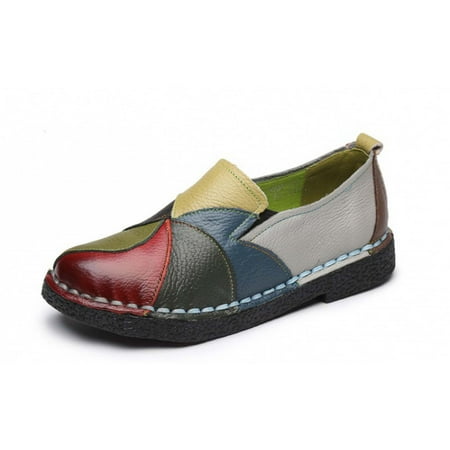 AnuirheiH Women Shoes New Color Matching Retro Flat Heel Soft Soled Shoes In Fall Sale on Clearance
AnuirheiH Women Shoes New Color Matching Retro Flat Heel Soft Soled Shoes In Fall Sale on Clearance