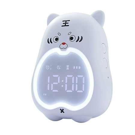 Kiplyki LED Digital Alarm Clock Cute-Tiger Cartoon Bedside Kids Digital Alarm Clock Table Wake Up Night Light
Kiplyki LED Digital Alarm Clock Cute-Tiger Cartoon Bedside Kids Digital Alarm Clock Table Wake Up Night Light