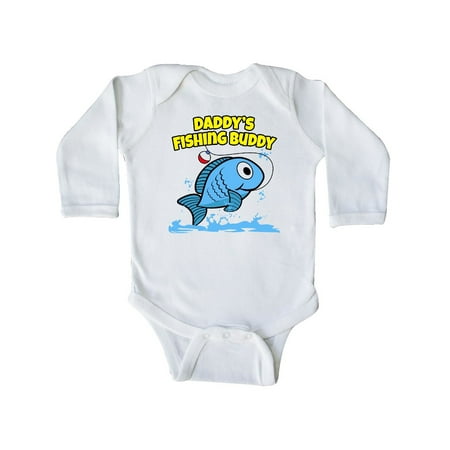 Inktastic Daddy s Fishing Buddy (blue) Gift Baby Boy or Baby Girl Long Sleeve Bodysuit
Inktastic Daddy s Fishing Buddy (blue) Gift Baby Boy or Baby Girl Long Sleeve Bodysuit