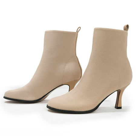 Ankle Boots Women Ankle Boots Autumn And Winter Solid Color Simple Fashion Stiletto Round Toe Side Zipper
Ankle Boots Women Ankle Boots Autumn And Winter Solid Color Simple Fashion Stiletto Round Toe Side Zipper