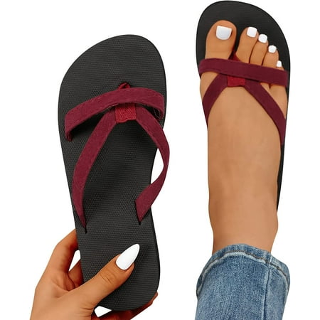 2023 Summer Wide Width Non-Slip Sandals for Women Open Toe Plat Bohemian Sandals Outdoor Beach Shoes Dressy Slippers
2023 Summer Wide Width Non-Slip Sandals for Women Open Toe Plat Bohemian Sandals Outdoor Beach Shoes Dressy Slippers