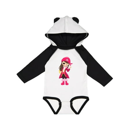 Inktastic Pirate Captain Gift Baby Girl Long Sleeve Bodysuit
