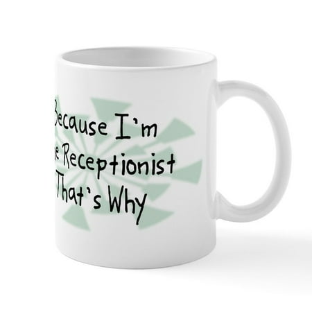 CafePress - Wg358_Receptionist Ceramic Mug - Ceramic Coffee Tea Novelty Mug Cup 11 oz
CafePress - Wg358_Receptionist Ceramic Mug - Ceramic Coffee Tea Novelty Mug Cup 11 oz
