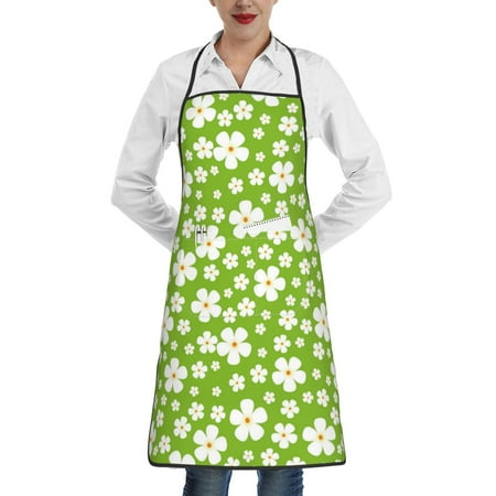Rocae Green White Flowers for Kitchen Aprons for Women Adjustable Cooking Kitchen Chef Apron for Men with Pockets
Rocae Green White Flowers for Kitchen Aprons for Women Adjustable Cooking Kitchen Chef Apron for Men with Pockets