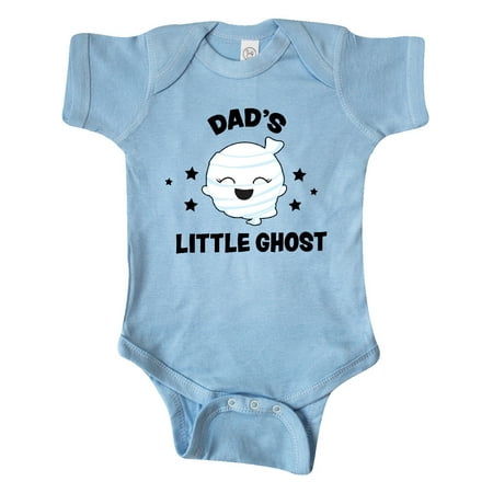 Inktastic Cute Dad s Little Ghost with Stars Gift Baby Girl Bodysuit