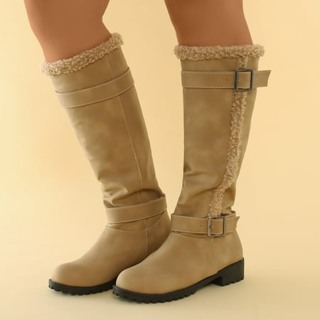 ZMHEGW Women Boots Heel Round Toe Leather Long Booties Knee High Ladies Boots Shoes
ZMHEGW Women Boots Heel Round Toe Leather Long Booties Knee High Ladies Boots Shoes