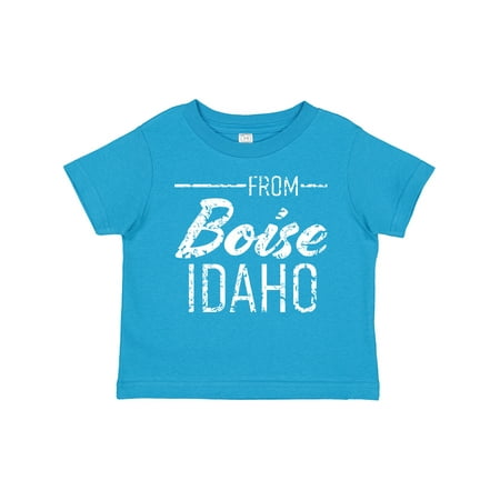 Inktastic From Boise Idaho in White Distressed Text Gift Toddler Boy or Toddler Girl T-Shirt
Inktastic From Boise Idaho in White Distressed Text Gift Toddler Boy or Toddler Girl T-Shirt