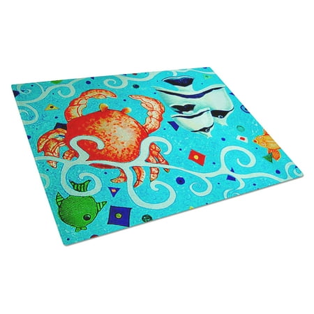Carolines Treasures PJC1051LCB Crabby Crab Glass Cutting Board Large 12H x 16W multicolor
Carolines Treasures PJC1051LCB Crabby Crab Glass Cutting Board Large 12H x 16W multicolor