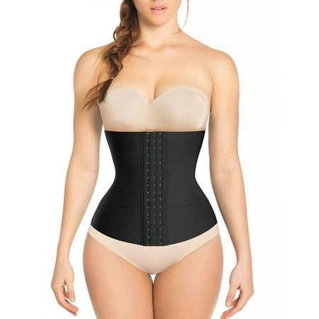 Junlan Women Waist Trainer Corset Tummy Control Shapewear Waist Cinchers Belt Slimming Body Shaper Girdle(Black XL)
Junlan Women Waist Trainer Corset Tummy Control Shapewear Waist Cinchers Belt Slimming Body Shaper Girdle(Black XL)