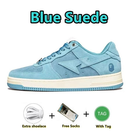 Bapestas Running Shoes Baped Platform Shoe STA Black White Blue Pink Green Red Beige Patent Leather Suede Camo Pastel Trainer Sneakers for Men and Women
Bapestas Running Shoes Baped Platform Shoe STA Black White Blue Pink Green Red Beige Patent Leather Suede Camo Pastel Trainer Sneakers for Men and Women