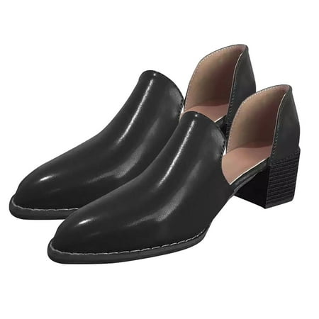 huanledash Women Casual Anti-skid Pointed Closed Toe Thick High Heel Slid-on Sandals Shoes
huanledash Women Casual Anti-skid Pointed Closed Toe Thick High Heel Slid-on Sandals Shoes