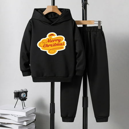Toddler Boys Outfit Sets Long Sleeve Christmas Letter Print Shirt Tops And Pants Two-Piece Kids Suits Fall Winter Clothes
Toddler Boys Outfit Sets Long Sleeve Christmas Letter Print Shirt Tops And Pants Two-Piece Kids Suits Fall Winter Clothes
