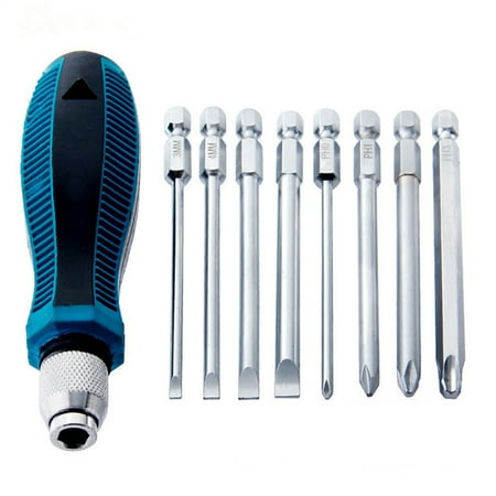 Screwdriver Set 9pcs Multi-function Screwdrivers Repair Tool Phillips / Slotted
Screwdriver Set 9pcs Multi-function Screwdrivers Repair Tool Phillips / Slotted