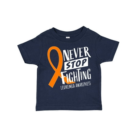 Inktastic Never Stop Fighting Leukemia Awareness Orange Ribbon Gift Toddler Boy or Toddler Girl T-Shirt
Inktastic Never Stop Fighting Leukemia Awareness Orange Ribbon Gift Toddler Boy or Toddler Girl T-Shirt