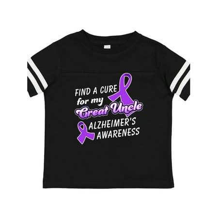 Inktastic Alzheimer s Awareness Find a Cure for my Great Uncle Gift Toddler Boy or Toddler Girl T-Shirt
Inktastic Alzheimer s Awareness Find a Cure for my Great Uncle Gift Toddler Boy or Toddler Girl T-Shirt
