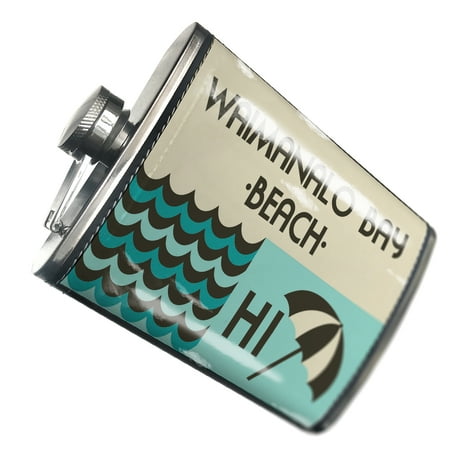 NEONBLOND Flask US Beaches vacation Waimanalo Bay Beach