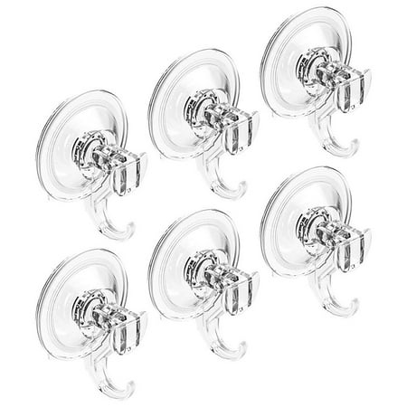Suction Cups with Hooks- Heavy Duty Suction Cup Hooks- Waterproof Shower Hooks 6 Pack
Suction Cups with Hooks- Heavy Duty Suction Cup Hooks- Waterproof Shower Hooks 6 Pack