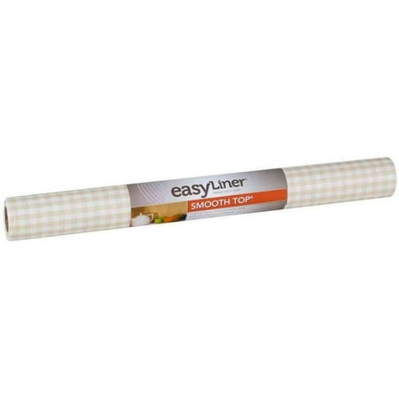duck liner shelf smooth gingham brand easy sandstone walmart