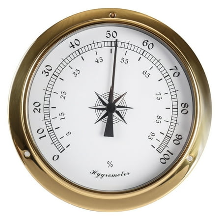 115mm Wall Mounted Thermometer Hygrometer Barometer Watch Tidal Clock Weather Station Indoor Outdoor
115mm Wall Mounted Thermometer Hygrometer Barometer Watch Tidal Clock Weather Station Indoor Outdoor