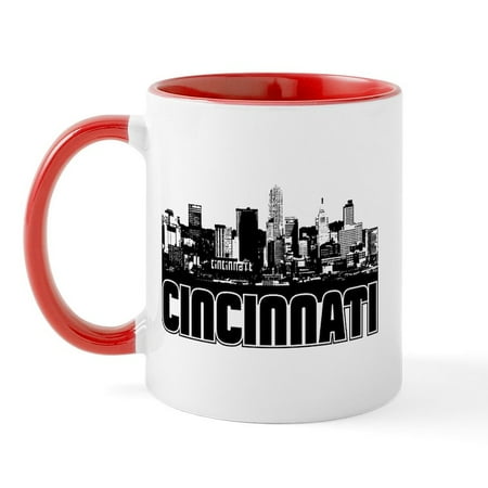 CafePress - Cincinnati Skyline Mug - 11 oz Ceramic Mug - Novelty Coffee Tea Cup
CafePress - Cincinnati Skyline Mug - 11 oz Ceramic Mug - Novelty Coffee Tea Cup
