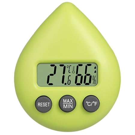 Cute Electronic Thermometer Hygrometer Monitor Indoor Small Room Thermometer Gauge for Home Room Yellow-green
Cute Electronic Thermometer Hygrometer Monitor Indoor Small Room Thermometer Gauge for Home Room Yellow-green
