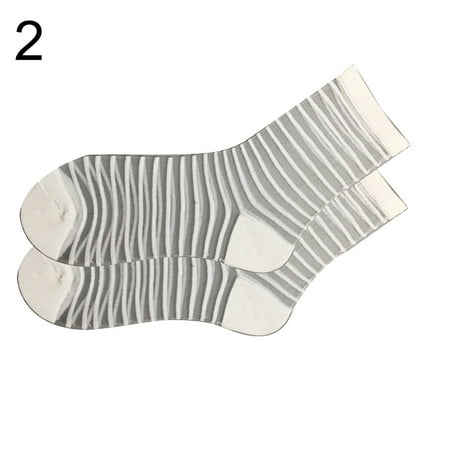 JunDanmall Striped Heart Dots Bow Women Summer Ultra Thin Transparent Over Ankle Socks
JunDanmall Striped Heart Dots Bow Women Summer Ultra Thin Transparent Over Ankle Socks