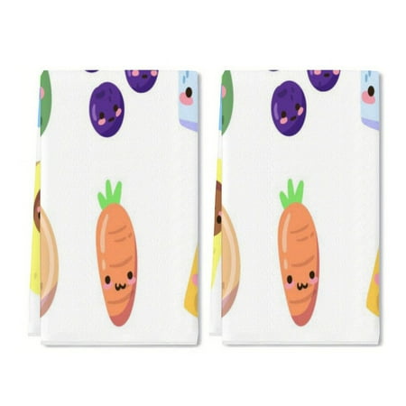 YladaFaie 2 Pcs Adorable Food Collection Dish Towel Kitchen Hand Towels Decorative Tea Towels for Kitchen Absorbent for Bathroom Home Housewarming Gift 16 x 24 Inch
YladaFaie 2 Pcs Adorable Food Collection Dish Towel Kitchen Hand Towels Decorative Tea Towels for Kitchen Absorbent for Bathroom Home Housewarming Gift 16 x 24 Inch