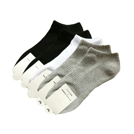 5 Pairs Men Ankle Socks No Show Anti-Skid Comfortable Cotton Socks Low Cut (2 Pairs*Black & White & 2 Pairs*Grey)
5 Pairs Men Ankle Socks No Show Anti-Skid Comfortable Cotton Socks Low Cut (2 Pairs*Black & White & 2 Pairs*Grey)