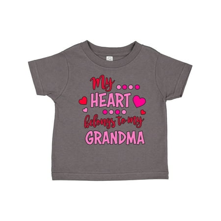 Inktastic My Heart Belongs to My Grandma Gift Toddler Boy or Toddler Girl T-Shirt
Inktastic My Heart Belongs to My Grandma Gift Toddler Boy or Toddler Girl T-Shirt