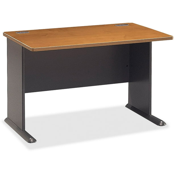 Bush Series A Collection 48W Desk, Natural Cherry