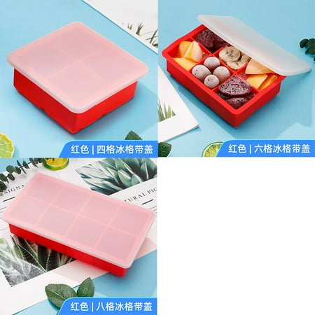 4/6/8Grid Large Ice Cube Mold Square Ice Tray Mould Large Cubitera Food Grade Silicone Tray Mold DIY Ice Mar Ice Cube Trays
4/6/8Grid Large Ice Cube Mold Square Ice Tray Mould Large Cubitera Food Grade Silicone Tray Mold DIY Ice Mar Ice Cube Trays