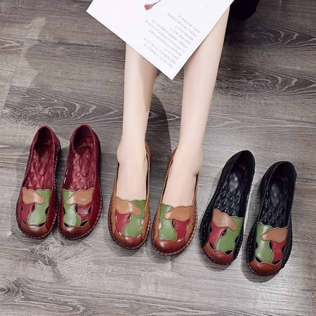 NECHOLOGY Wedge Women Shoes Women s Fashion Retro Hollow Shallow Mouth Soft Sole Flat Single Shoes Trainers Women Shoes Brown 7.5
NECHOLOGY Wedge Women Shoes Women s Fashion Retro Hollow Shallow Mouth Soft Sole Flat Single Shoes Trainers Women Shoes Brown 7.5