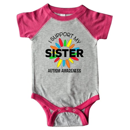 Inktastic I Support My Sister Autism Awareness Gift Baby Boy or Baby Girl Bodysuit
Inktastic I Support My Sister Autism Awareness Gift Baby Boy or Baby Girl Bodysuit