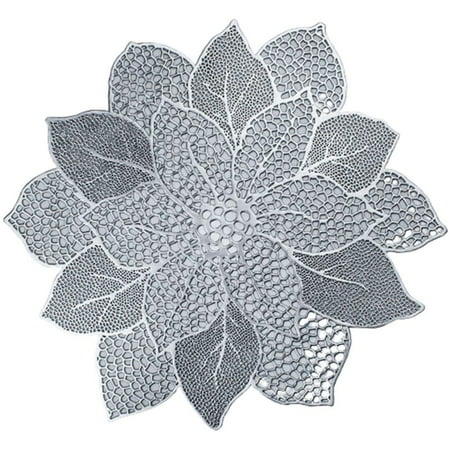 Table Mats Hollow Out Hibiscus Flower Place Mats for Dinner Table Decor Holiday Wedding Centerpiece Silver
Table Mats Hollow Out Hibiscus Flower Place Mats for Dinner Table Decor Holiday Wedding Centerpiece Silver