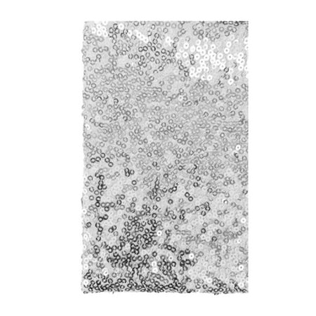 3mm Shiny Sequin Fabric Easy to Cut Costume Fabric for Making Tablecloth Table Runner Dress 135x100cm(Silver)
3mm Shiny Sequin Fabric Easy to Cut Costume Fabric for Making Tablecloth Table Runner Dress 135x100cm(Silver)