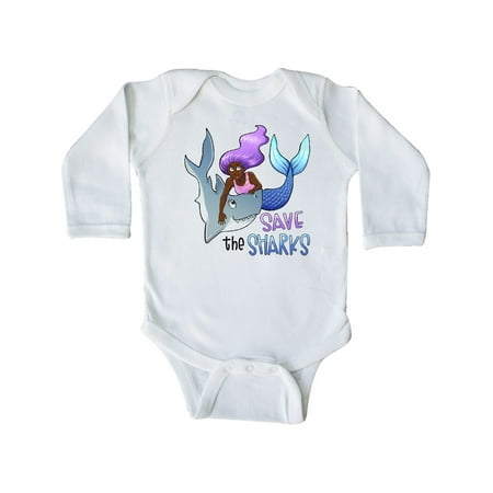 Inktastic Save the Sharks- Mermaid Gift Baby Boy or Baby Girl Long Sleeve Bodysuit
Inktastic Save the Sharks- Mermaid Gift Baby Boy or Baby Girl Long Sleeve Bodysuit