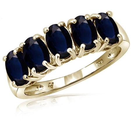 JewelersClub 3.35 Carat T.G.W. Sapphire Gemstone Women's Ring