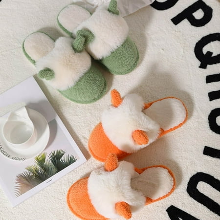 Cathalem Slippers for Women Size 9 Women Winter Warm House Slippers Soft Booties Non Slip Fleece Slippers for Women Washable Orange 7
Cathalem Slippers for Women Size 9 Women Winter Warm House Slippers Soft Booties Non Slip Fleece Slippers for Women Washable Orange 7