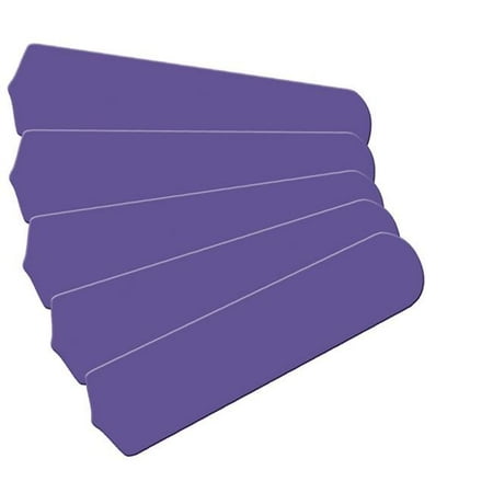 52 in. New Kids Room Decor Ceiling Fan Blades Purple & Violet