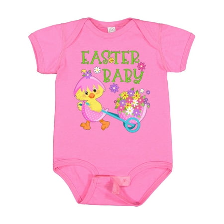 Inktastic Easter Baby Hatching Chick with Flowers Gift Baby Boy or Baby Girl Bodysuit
Inktastic Easter Baby Hatching Chick with Flowers Gift Baby Boy or Baby Girl Bodysuit