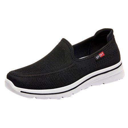 Sneakers for Women Fashion Summer Autumn Women Sports Shoes Flat Lightweight Mesh Solid Color Slip On Womens Sneakers Chemical Fiber Black 38
Sneakers for Women Fashion Summer Autumn Women Sports Shoes Flat Lightweight Mesh Solid Color Slip On Womens Sneakers Chemical Fiber Black 38
