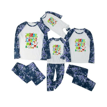 Odeerbi Reduced Christmas Pajamas For Family Women Parent-child Warm Set Printed Home Wear Two-piece Mom Set Blue
Odeerbi Reduced Christmas Pajamas For Family Women Parent-child Warm Set Printed Home Wear Two-piece Mom Set Blue